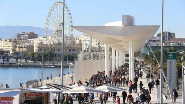 Malaka Lejlighed Málaga Eksteriør billede